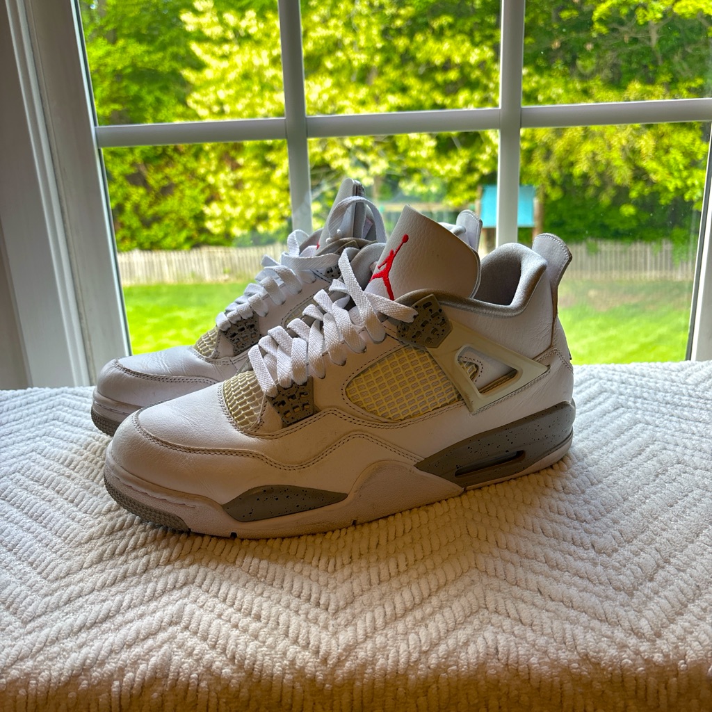 Jordan 4 Retro White Oreo